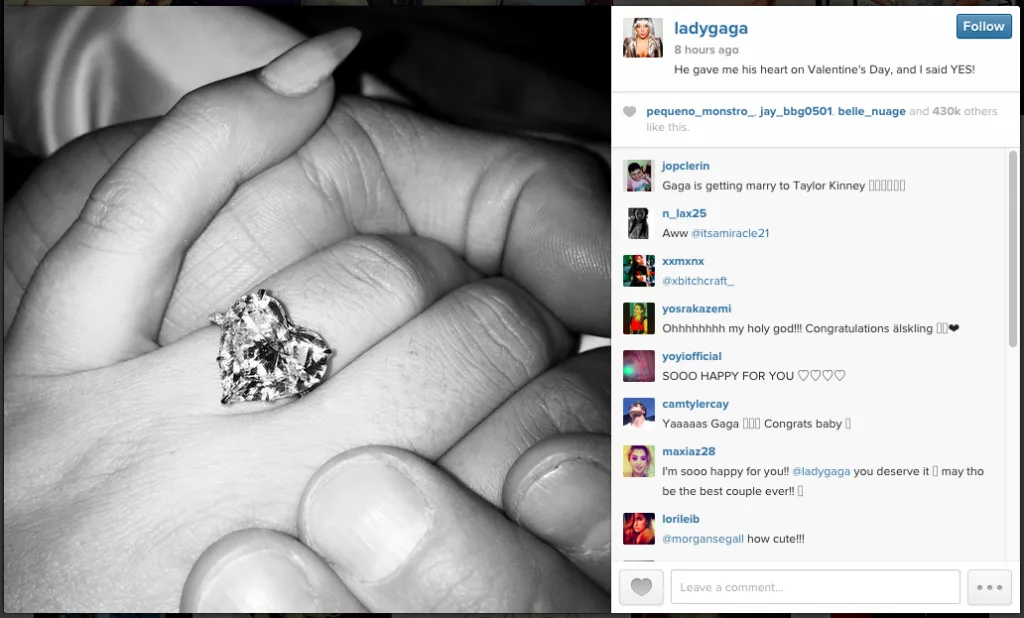 Source: Lady Gaga's Instagram