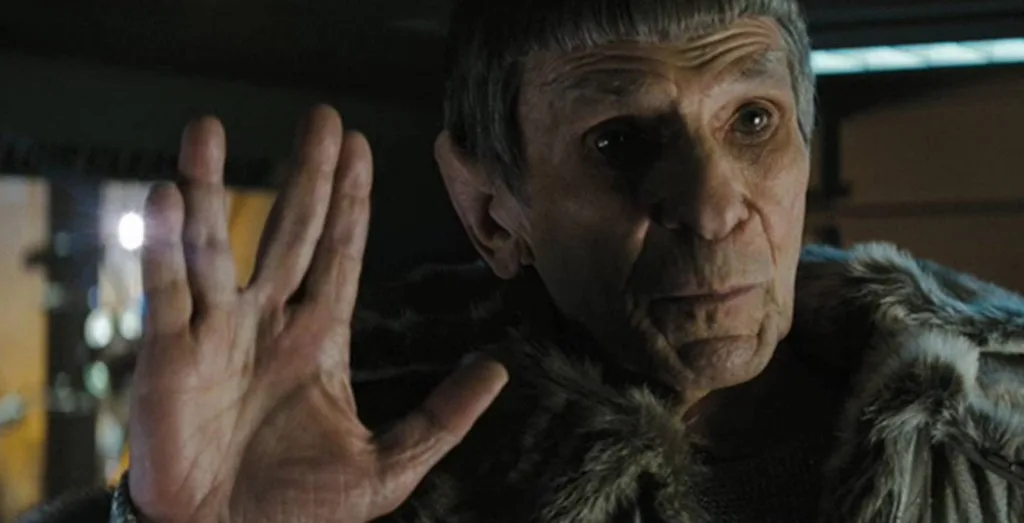 Leonard Nimoy as old Spock in "Star Trek Into Darkness" (2013)