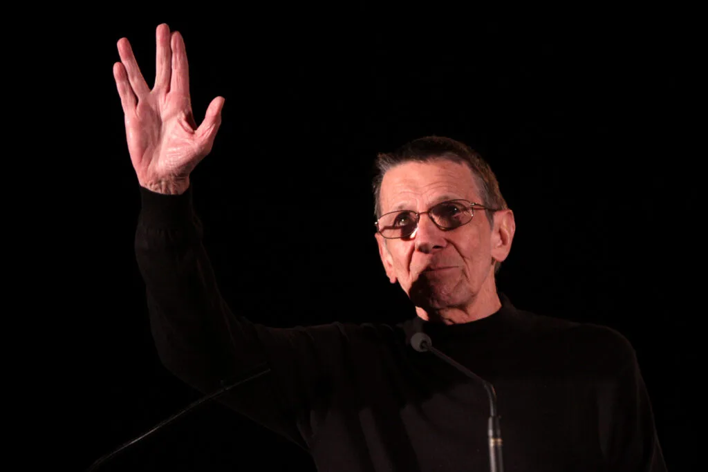 Leonard Nimoy Vulcan Salute