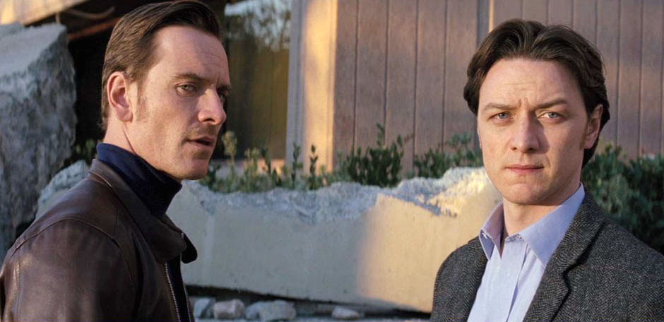 Michael Fassbender and James McAvoy