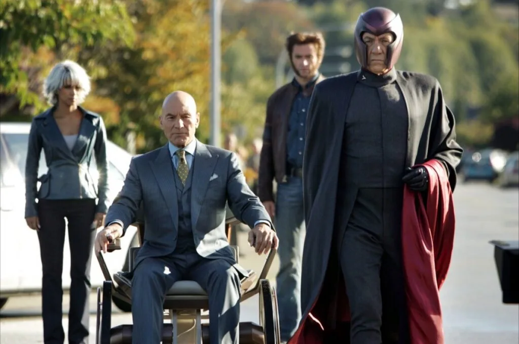 Patrick Stewart and Ian McKellen