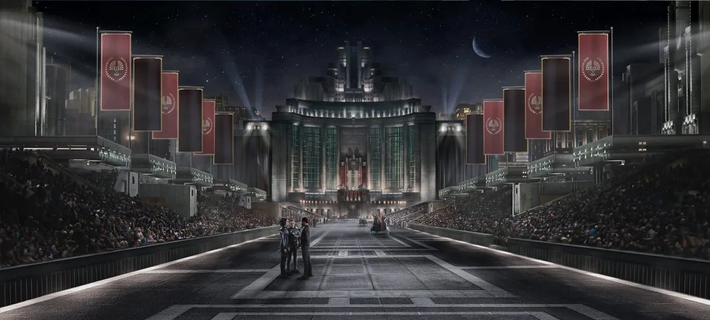 The Hunger Games Panem City