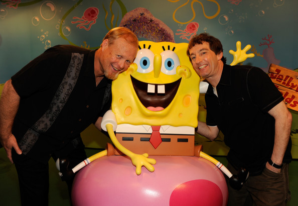Bill Fagerbakke (voice of Patrick Star) & Tom Kenny (voice of SpongeBob SquarePants)