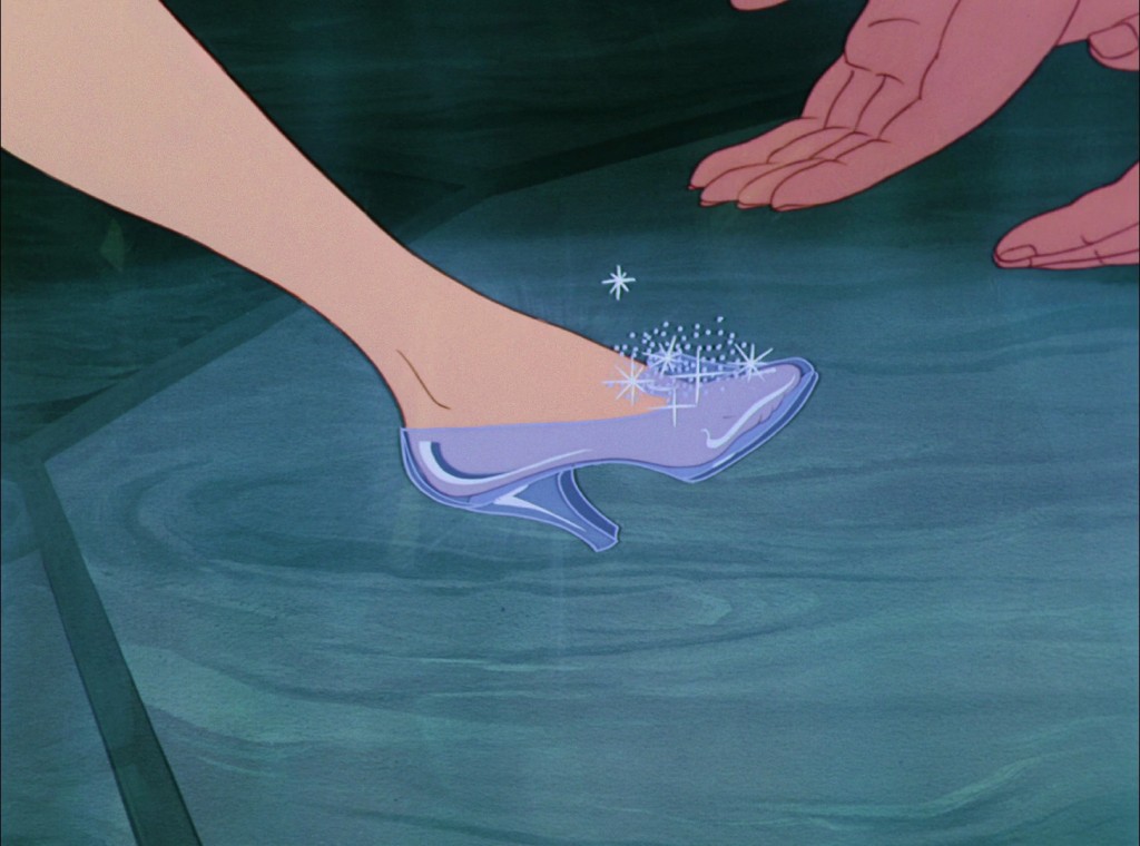 1950 Cinderella Glass Slipper