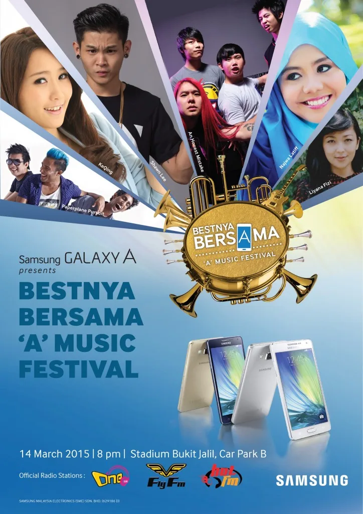 Bestnya Bersama _A_ Music Festival - Poster