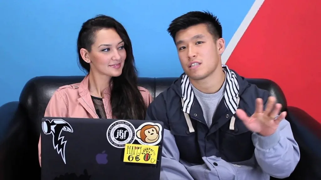 Geo Antoinette & Bart Kwan confirming their relationship back in 2012 via a YouTube video