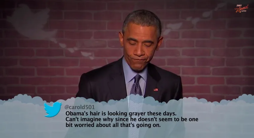 President Obama Mean Tweets