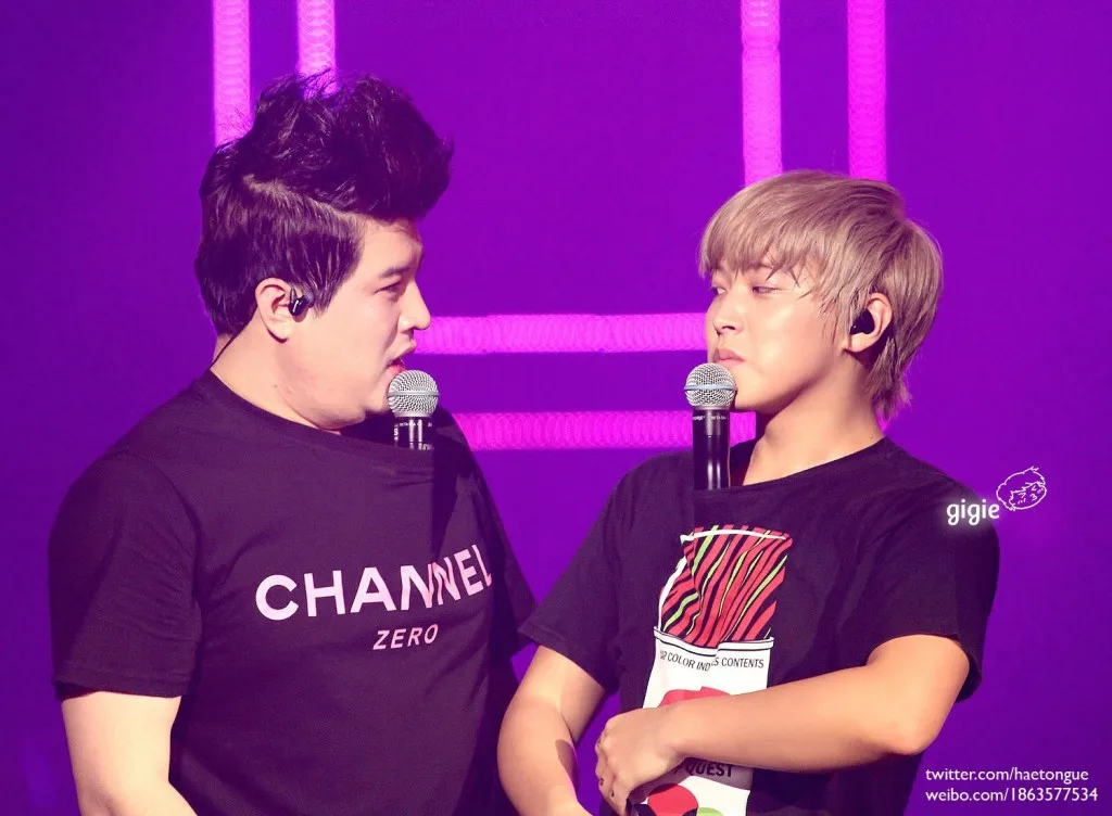 Super Junior Shindong & Sungmin