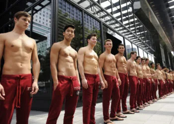 Abercrombie & Fitch store opening in Singapore, 2011 (Source: Getty Images)