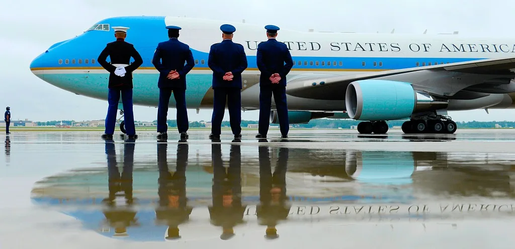 Barack Obama, Air Force One