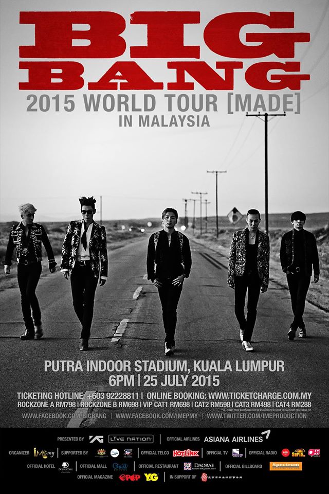BIGBANG MADE 2015 World Tour Malaysia