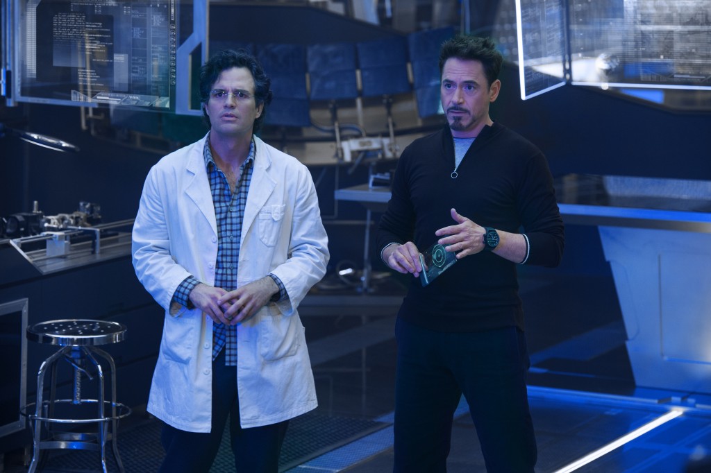 Bruce Banner and Tony Stark