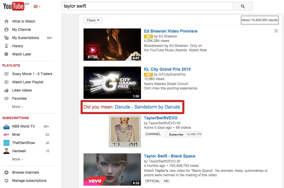 Darude Sandstorm YouTube April Fools