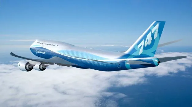 The Greenpoint Technologies 747 is based off of a Boeing 747-8, similar to this model, which is shown in test flight in an image provided by Boeing. Photo: Bob Thomas BCA Graphics, Boeing