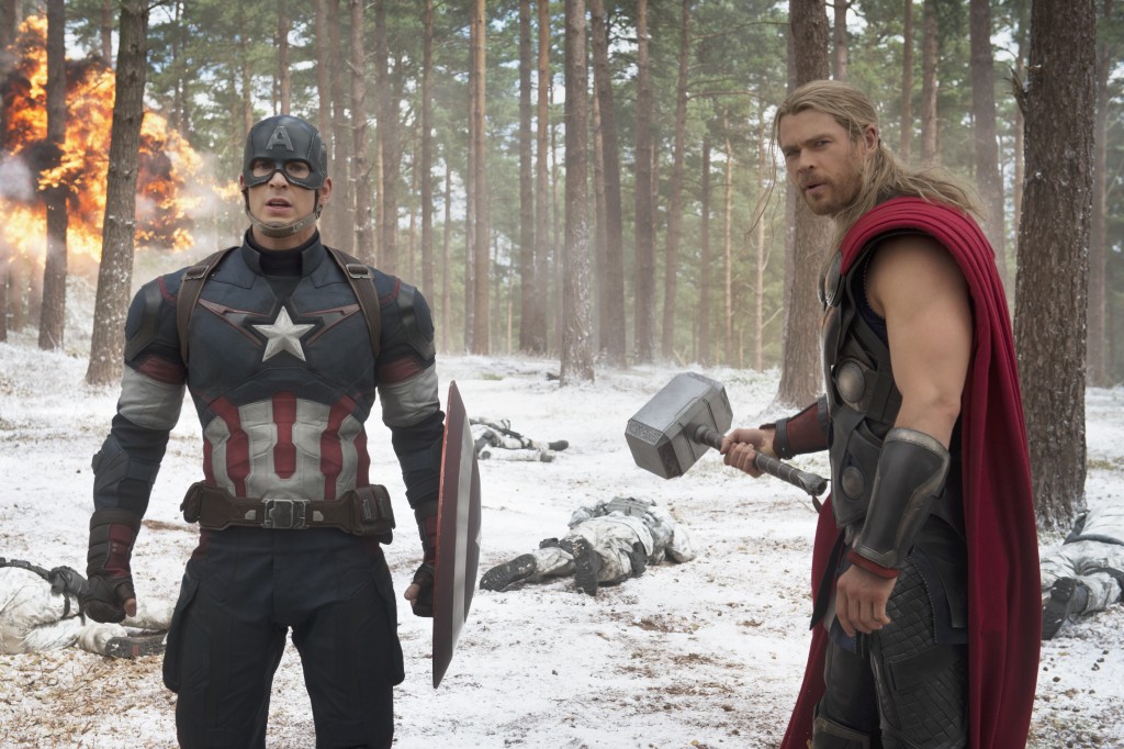Marvel Captain America and Thor