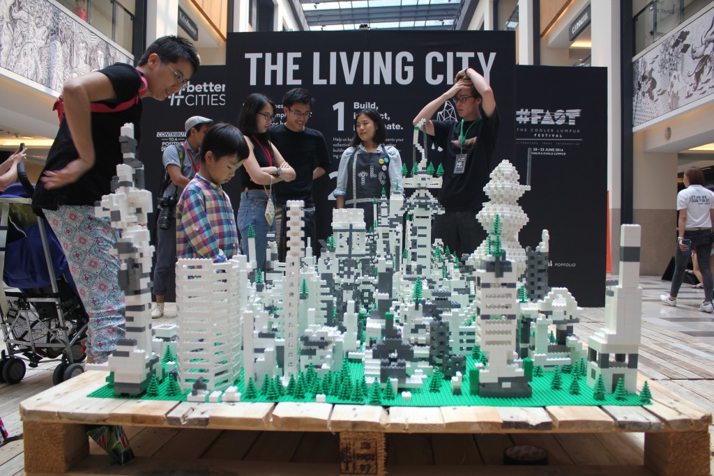 The Living City, an installation by #BetterCities