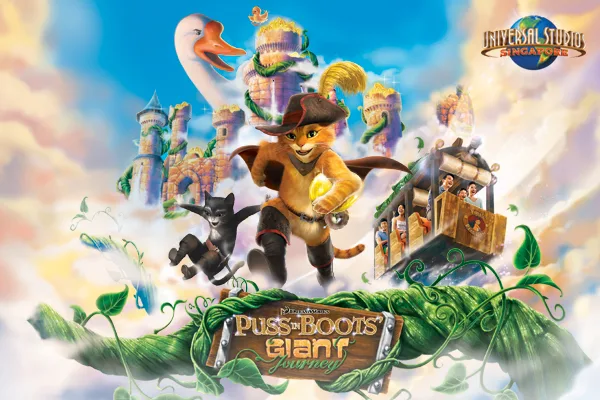 Universal Studios Singapore Puss in Boots Ride