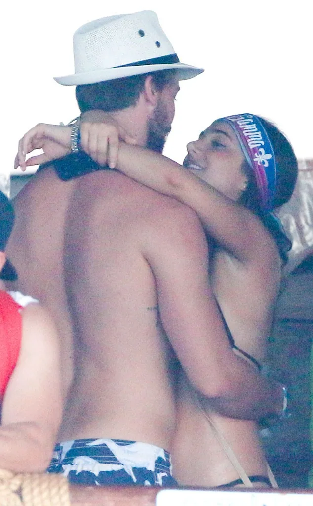 Patrick Schwarzenegger spotted hugging another girl