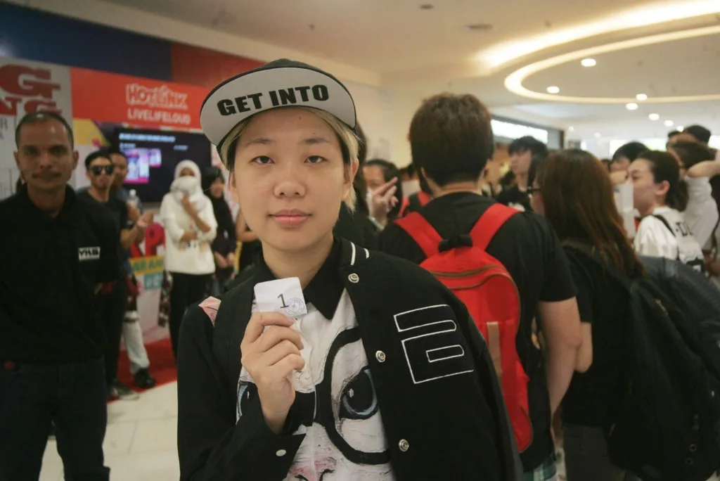 1st ticket purchaser