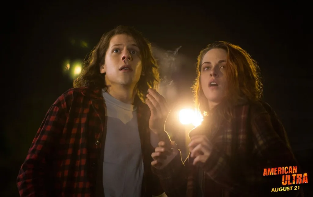 American Ultra Jesse Eisenberh Kristen Stewart