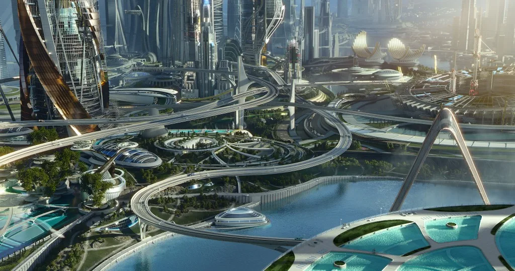 Disney's TOMORROWLAND..Tomorrowland..Ph: Film Frame..©Disney 2015