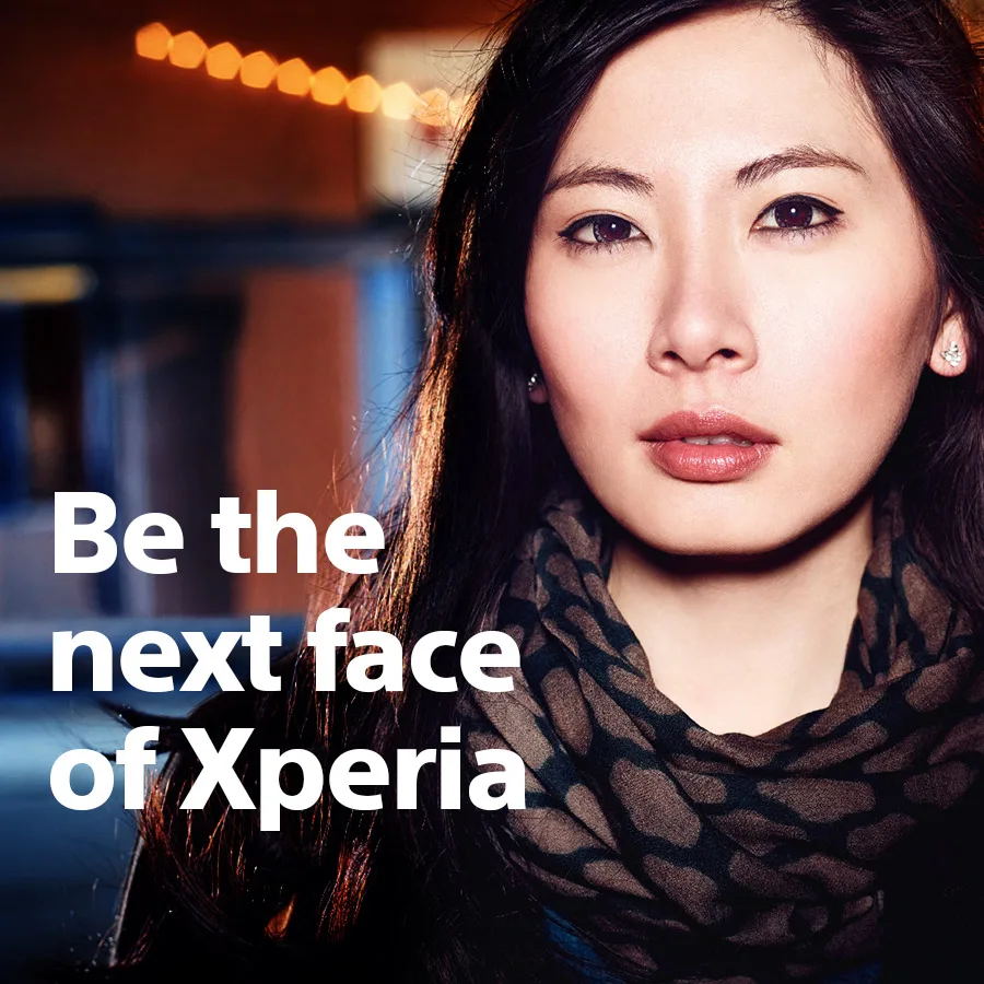 Be the next face of Xperia 1
