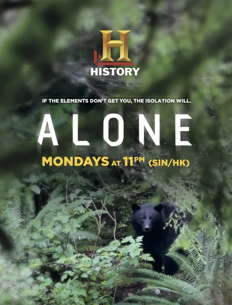 Creative for ALONE (Print Media)-Regional-FAp history channel