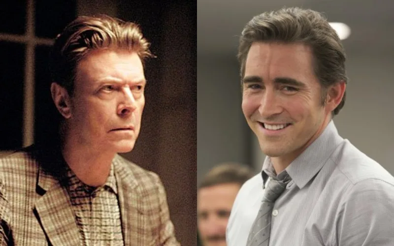 David Bowie and Lee Pace