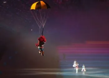 28th SEA Games' mascot Nila at the SEA Games Opening Ceremony rehearsal (Source: todayonline)