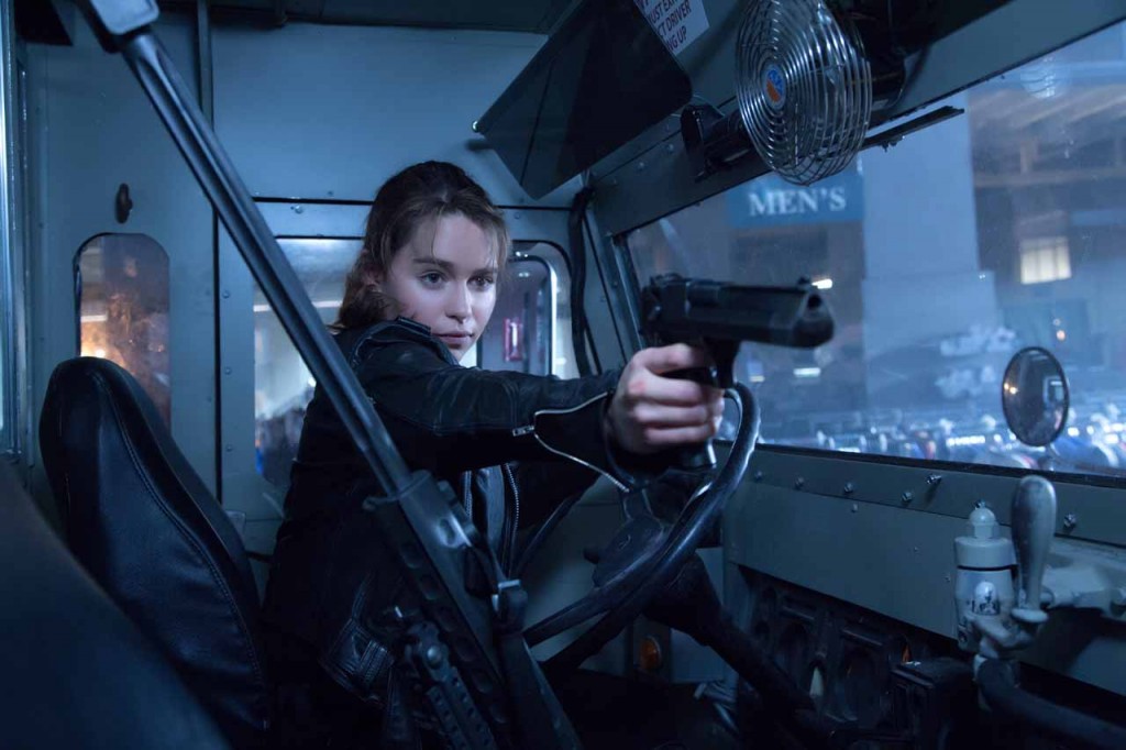 Emilia Clarke plays Sarah Connor in TERMINATOR GENISYS from Paramount Pictures and Skydance Productions.