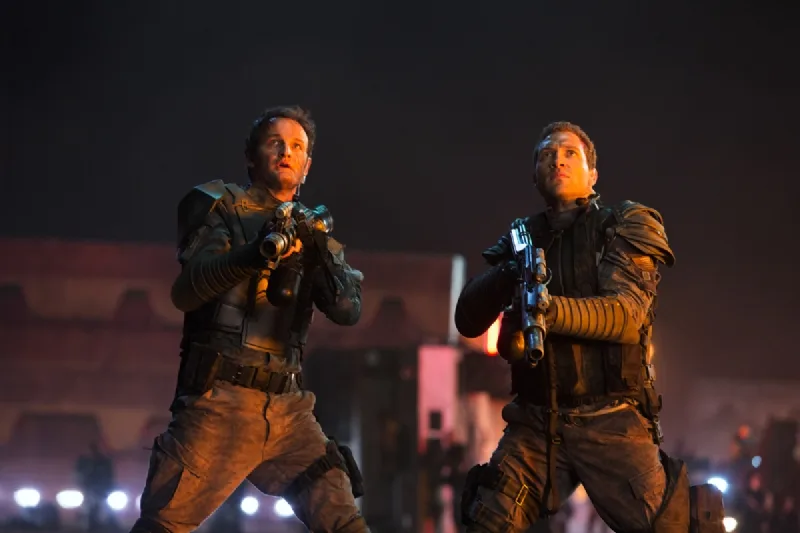 Terminator Genisys Jason Clarke and Jai Courtney