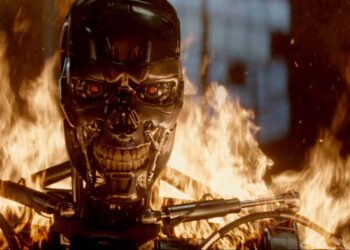 Series T-800 Robot in Terminator Genisys from Paramount Pictures and Skydance Productions.