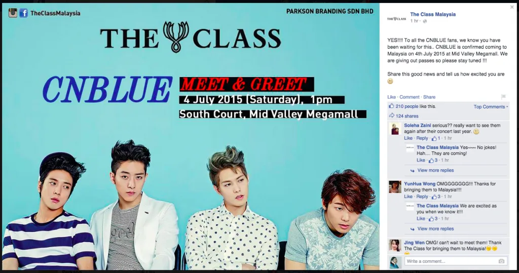 Source: The Class Malaysia's Facebook page