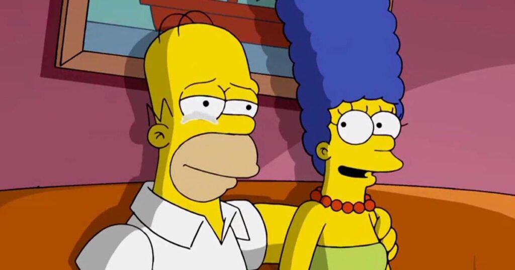 The Simpsons Homer Marge Legally Separate
