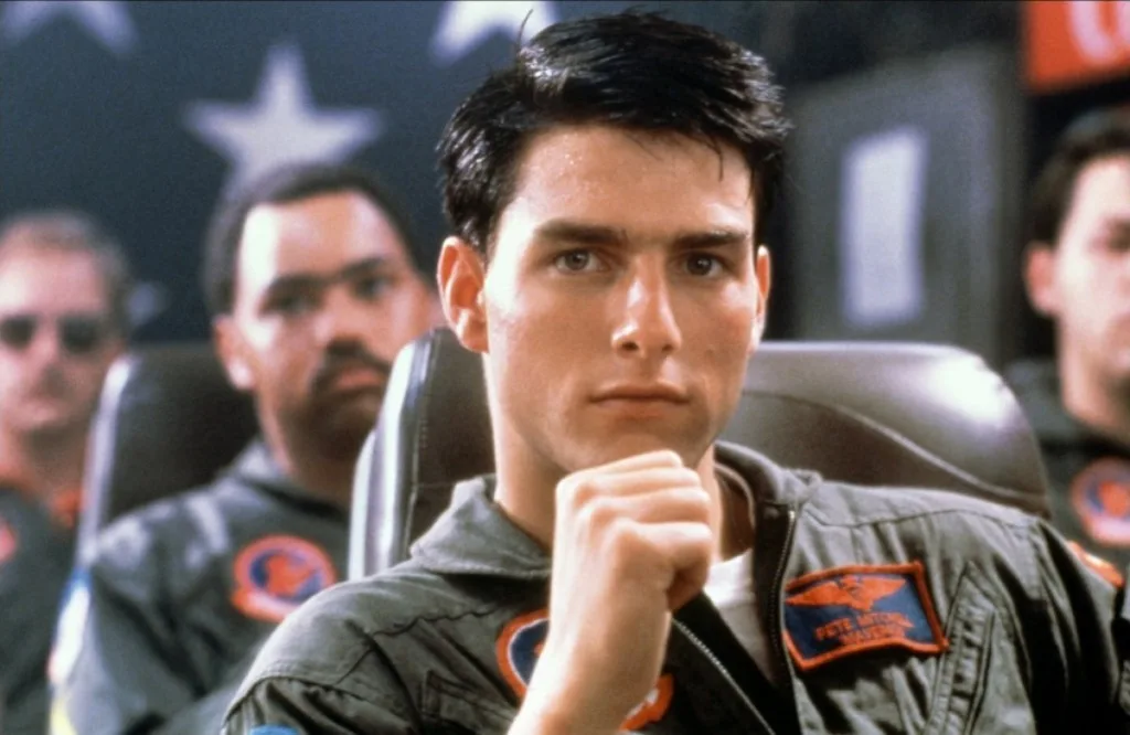 Top Gun as Lieutenant Pete Maverick Mitchell