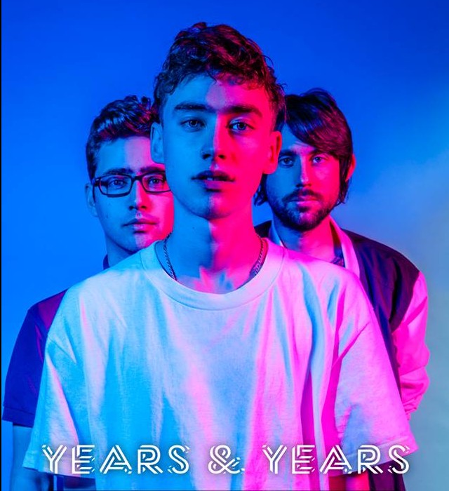 Source: Years and Years - Facebook