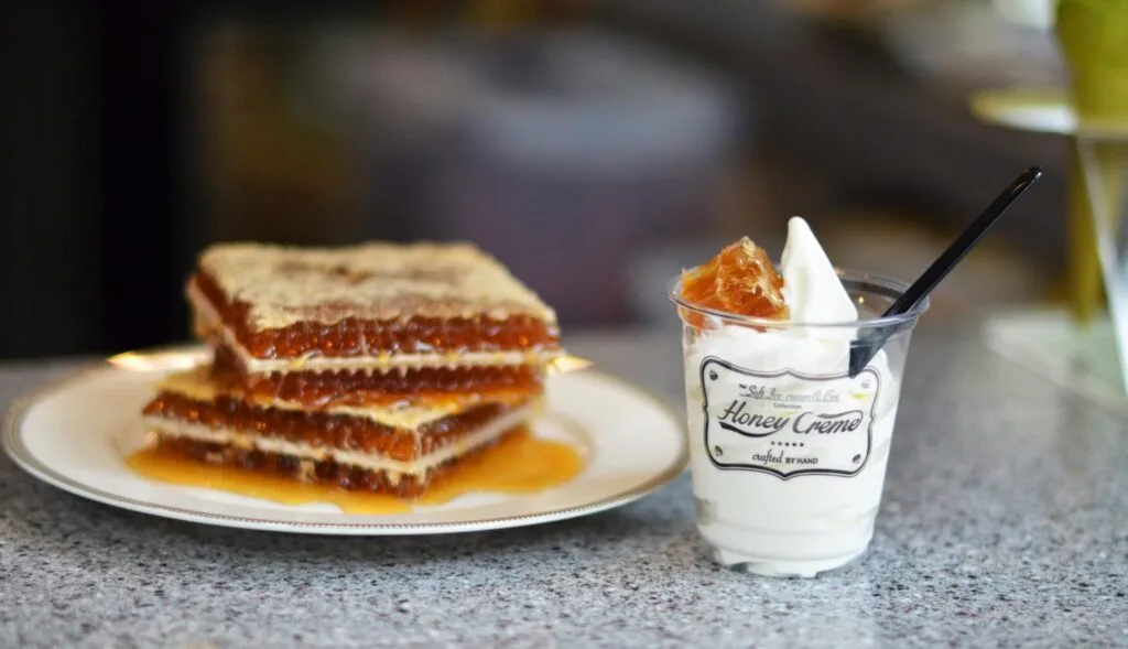 Honey Creme Ice Cream in Malaysia
