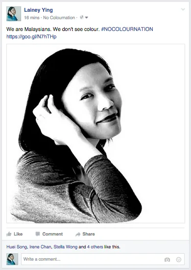 No Colournation Movement Malaysia