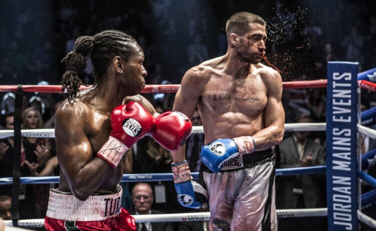 The Billy Hope-Kalil Turay fight at Madison Sq. Garden, where a despondent Billy spirals out of control. Rayco Saunders (Kalil Turay), JG