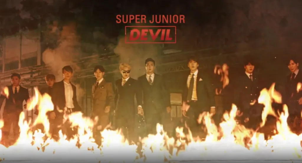 Super Junior Devil MV