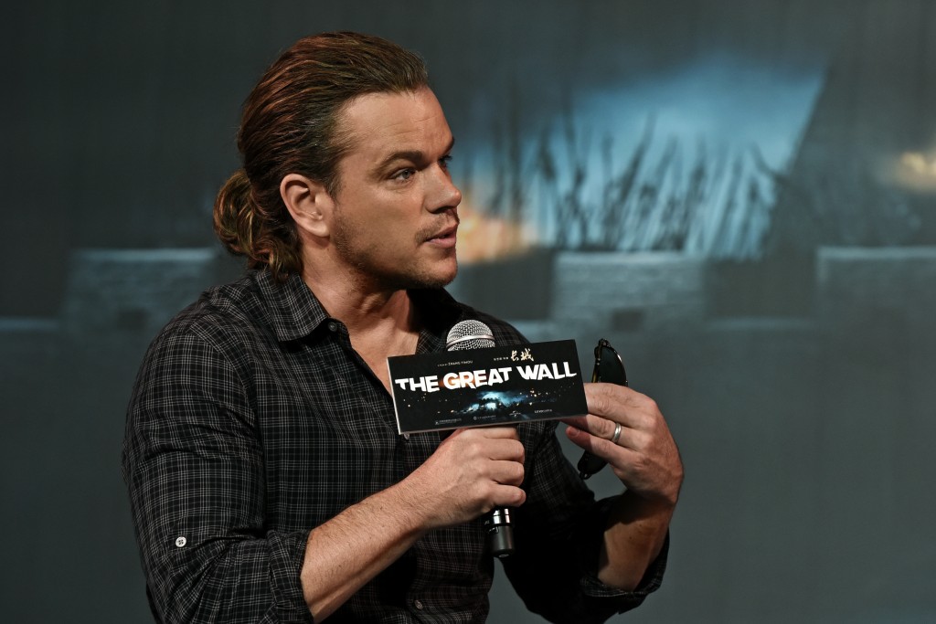 The Great Wall Press Conference - Matt Damon