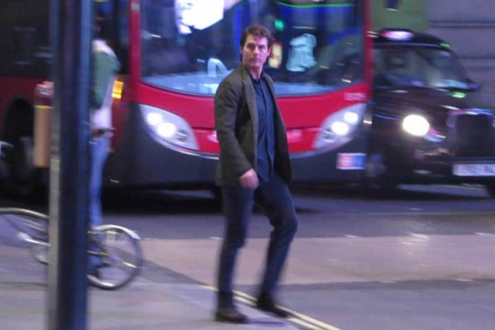 Tom Cruise Double Decker Bus London