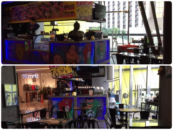 DC Comics Super Heroes Cafe Sunway Putra Mall