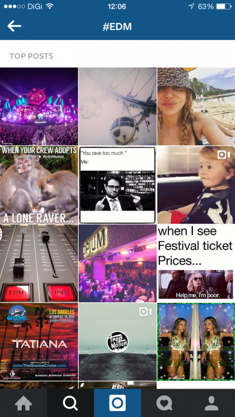 (UPDATE) #Instagram: IG Adds #EDM To List Of Banned Hashtags - Hype MY