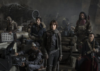 Star Wars: Rogue One

L to R: Actors Riz Ahmed, Diego Luna, Felicity Jones, Jiang Wen and Donnie Yen

Photo Credit: Jonathan Olley

©Lucasfilm 2016