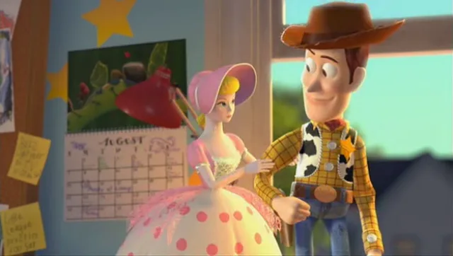 Toy Story 4 Woody and Bo Peep