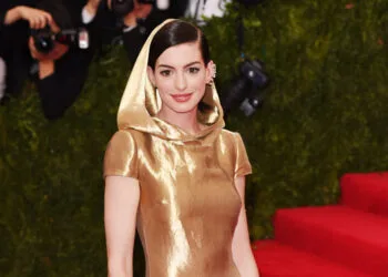 Mandatory Credit: Photo by David Fisher/REX Shutterstock (4743047ag)Anne HathawayCostume Institute Gala Benefit celebrating China: Through the Looking Glass, Metropolitan Museum of Art, New York, America - 04 May 2015WEARING RALPH LAUREN