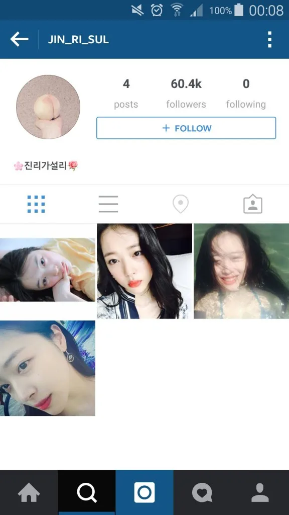 fx Sulli Instagram