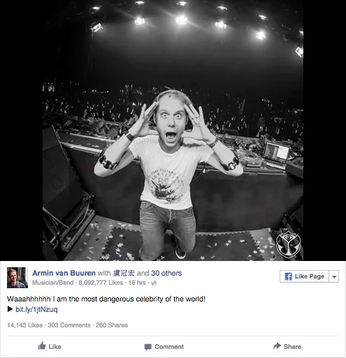 Armin van Buuren Intel Security