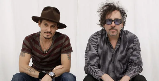 Johnny Depp and Tim Burton